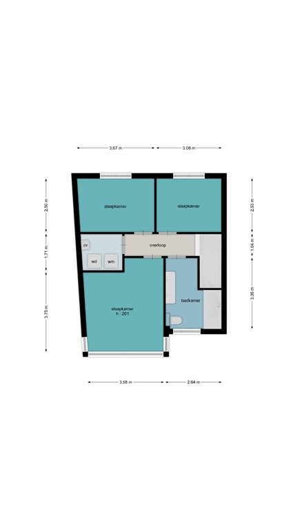 mediumsize floorplan